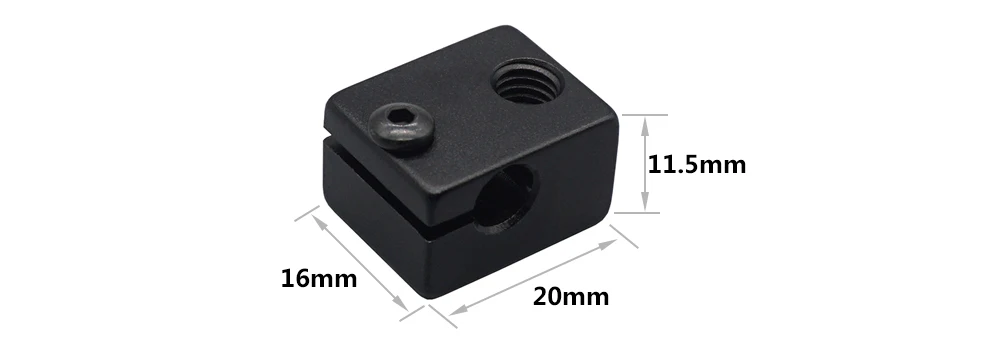 Запчасти для 3D-принтера E3D V6 Hotend нагревательные аксессуары блок для RepRap Makerbot экструдер блок с подогревом комплект 1