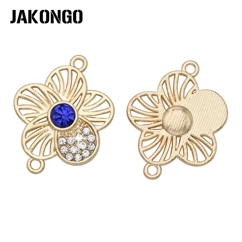 Соединители JAKONGO для изготовления ювелирных изделий золотистые аксессуары