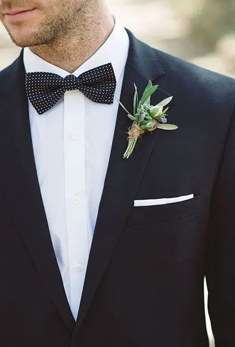 

One Button Black Mens Suits Slim Fit Groom Tuxedos Classic Style Groomsmen Best Man Mens Wedding Prom Suits (Jacket+Pants+Tie)