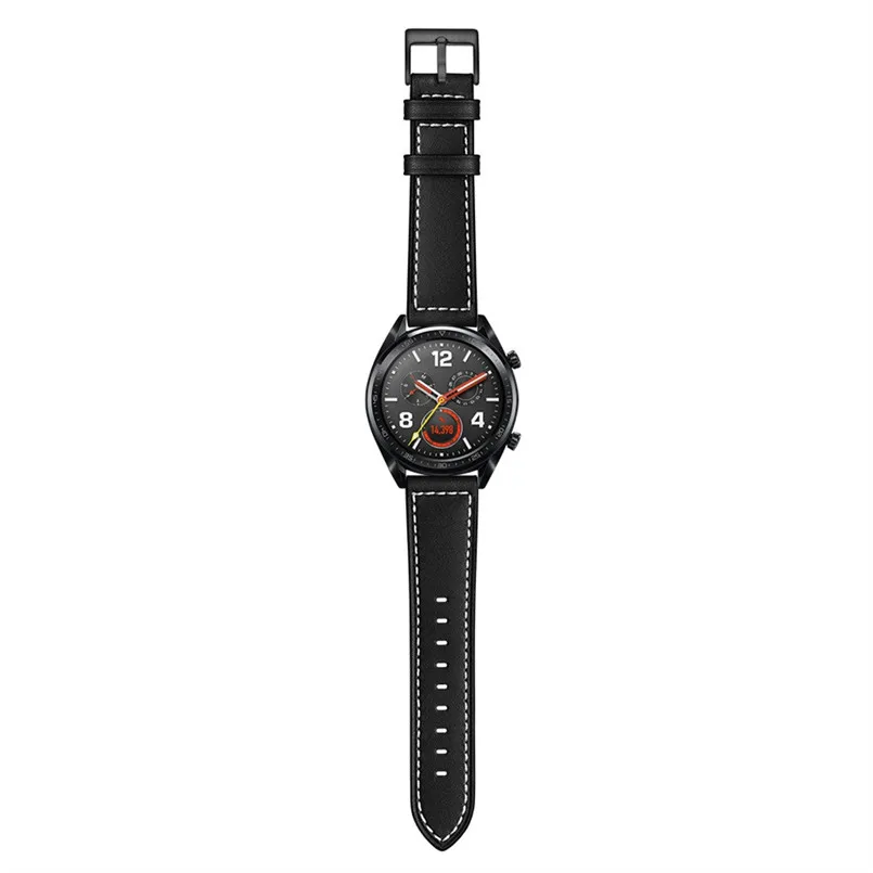 Ремешок сменный из натуральной кожи для наручных часов Huawei Watch GT Honor Magic 22 мм 5 8 0
