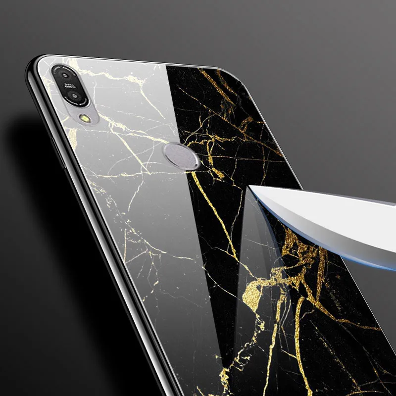 Чехол из жесткого стекла для Asus Zenfone Max Pro M1 ZB601KL чехол телефона закаленный Чехлы