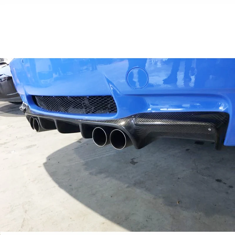 Диффузор из углеродного волокна губа на задний бампер для BMW 3 серии M E92 M3/E93 M3 |