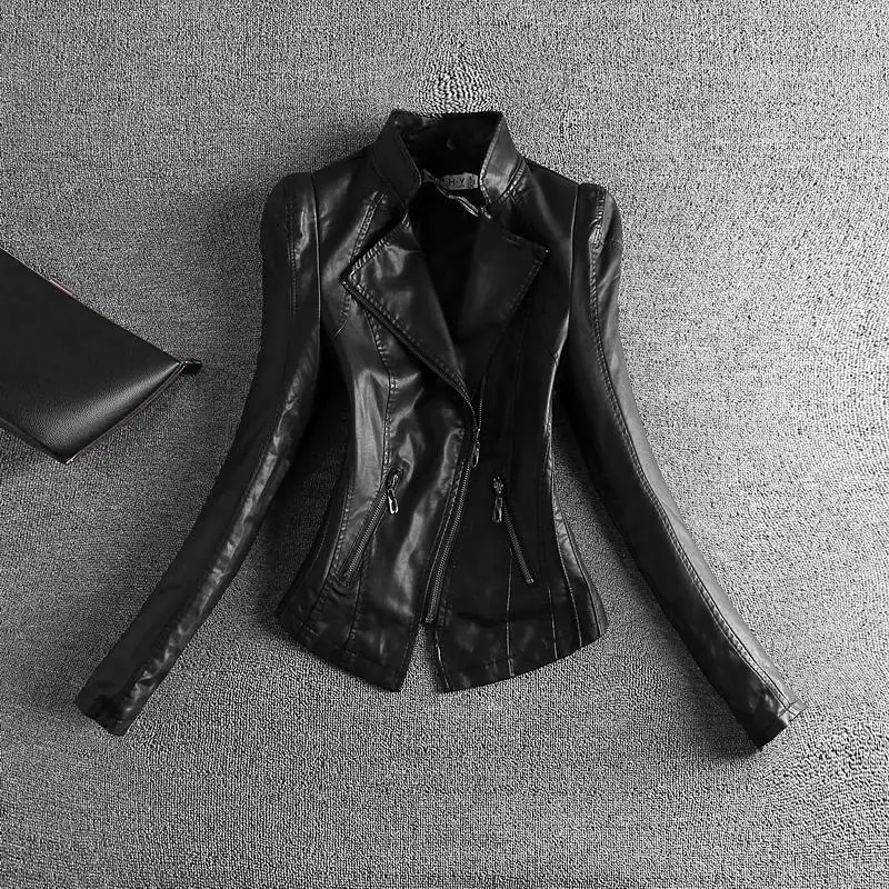 2018 Специальное предложение Chaquetas De Cuero Mujer кожаная куртка для женщин 2xl 3xl Pu женская