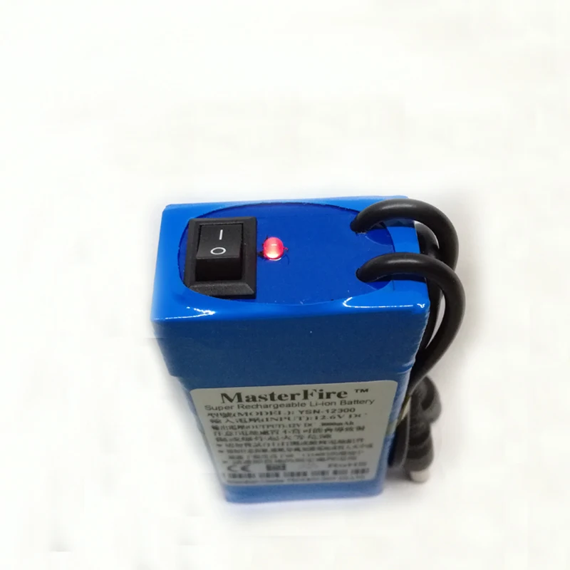 MasterFire новый портативный аккумулятор 12 В 3000 мАч супер перезаряжаемый полимерный