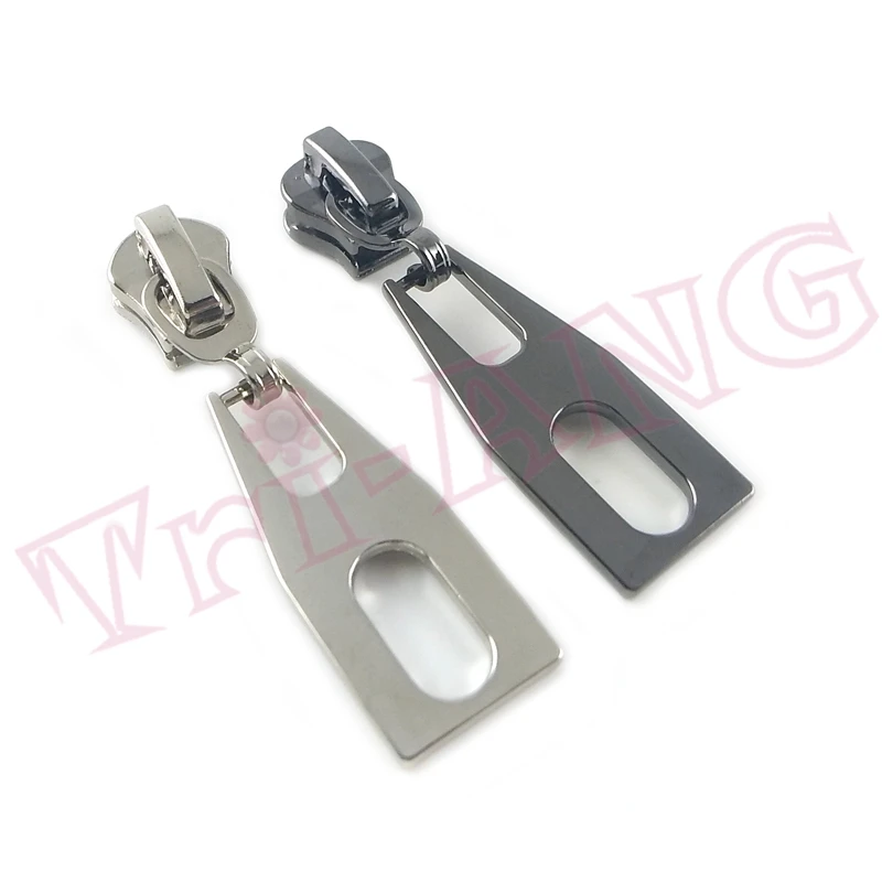 

20pcs/lot, Whole-sale 5# Geometric Pattern Zipper Slider for Metal Zipper Nylon Zipper Resin Zipper