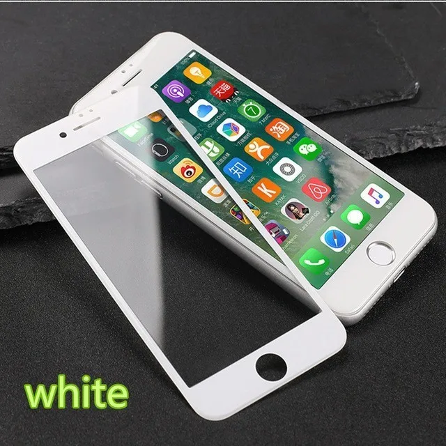 Закаленное 3d стекло с закругленными краями и полным покрытием для IPhone 6 7 Plus