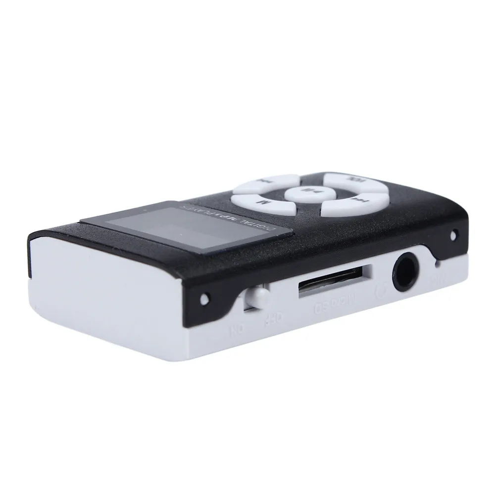 2019 USB Mini MP3 Player LCD Screen Portable Hands Free Support 32GB Micro SD TF Card Slot Digital Music Black | Электроника