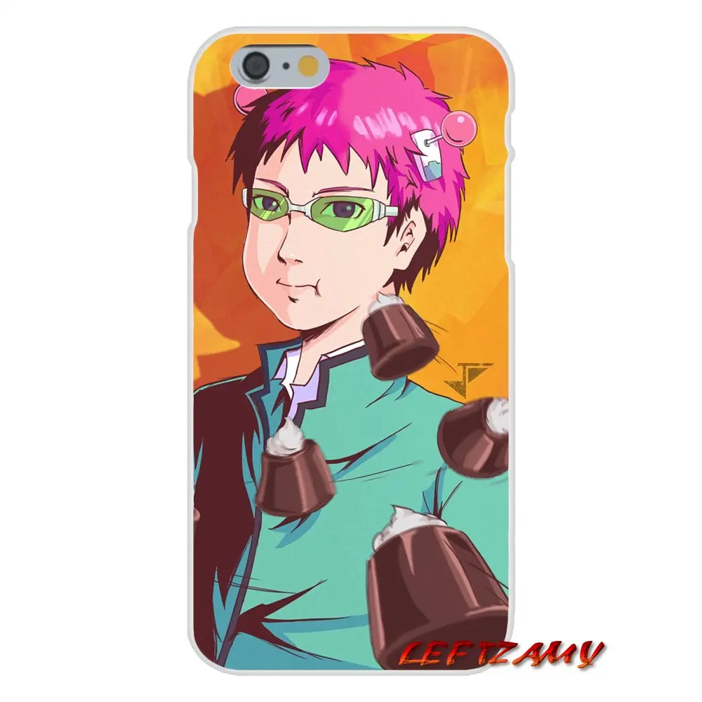 Для iPhone X XR XS MAX 4 4S 5 5S 5C SE 6 S 7 8 Plus ipod touch Saiki Kusuo no Psi Nan аксессуары чехлы для