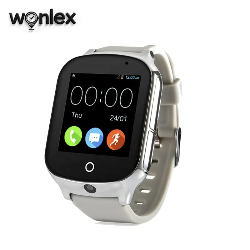 Wonlex умные часы высокое качество Новое поступление GW1000S 3G GPS A19 для пожилых людей с