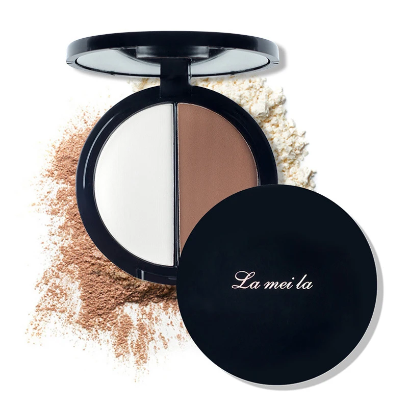 Lameila 2in1 Уход за кожей лица Макияж затенение Контур бронзатор нажатии