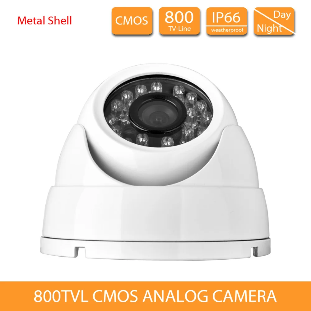LOXCAM CCTV камеры видеонаблюдения 1/3 дюйма CMOS 800tvl с IR CUT 24 шт. ИК Водонепроницаемая