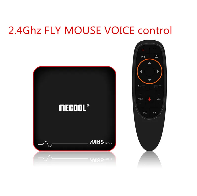 20 шт./лот MECOOL M8S PRO W Android 7 1 ТВ Box Amlogic S905W Процессор 4 ядра 2 Гб Оперативная память DDR3 16