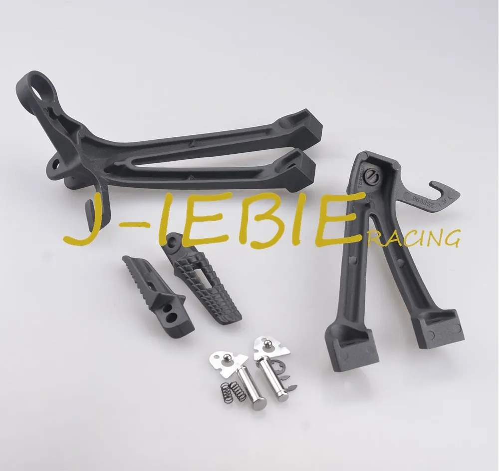 

Задние кронштейны для подножки пассажира для Suzuki GSXR 600/750 GSXR600 GSXR750 2008 2009 2010 Черный