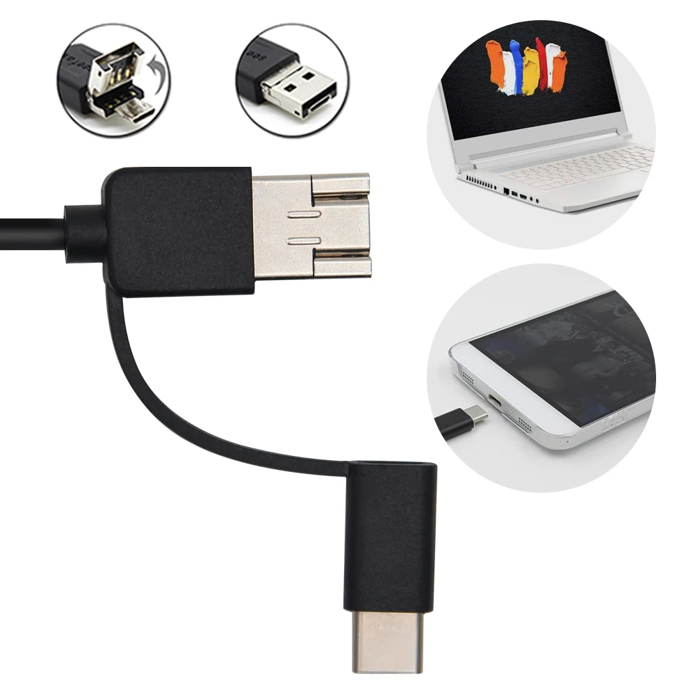 Инструмент для чистки ушей HD камера эндоскоп 3 в 1 USB OTG визуальный очиститель