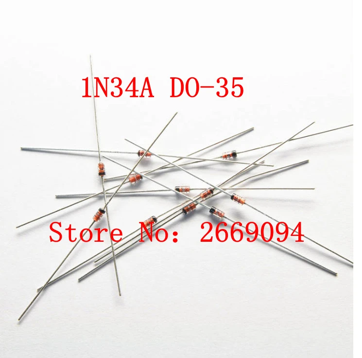 5000PCS GERMANIUM DIODE 1N34A DO-35 1N34 IN34A New original | Электроника
