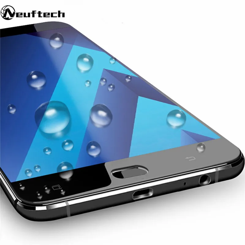 Полное покрытие закаленное защитное Стекло для samsung Galaxy A8 A6 плюс + 2018 Экран