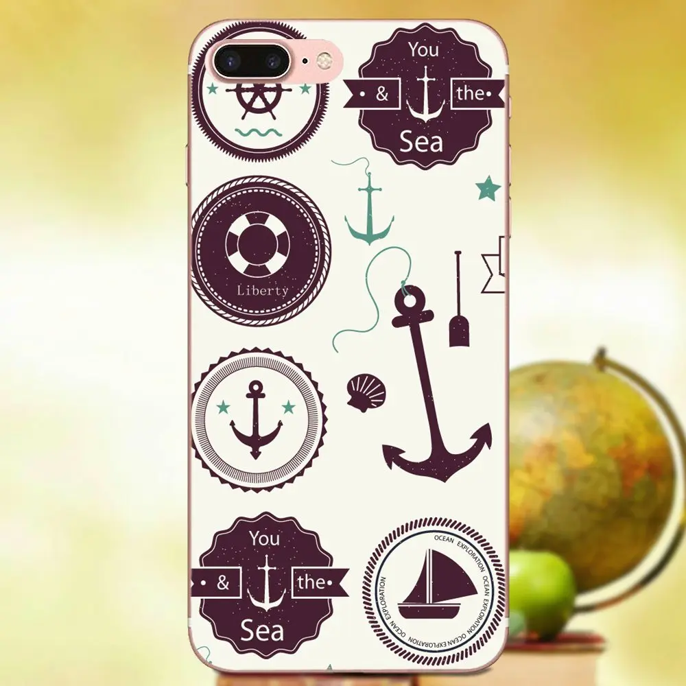 Для Apple iPhone 4 4S 5 5C 5S SE 6 6S 7 8 Plus X XS Max XR TPU чехол для телефона с принтом в полоску