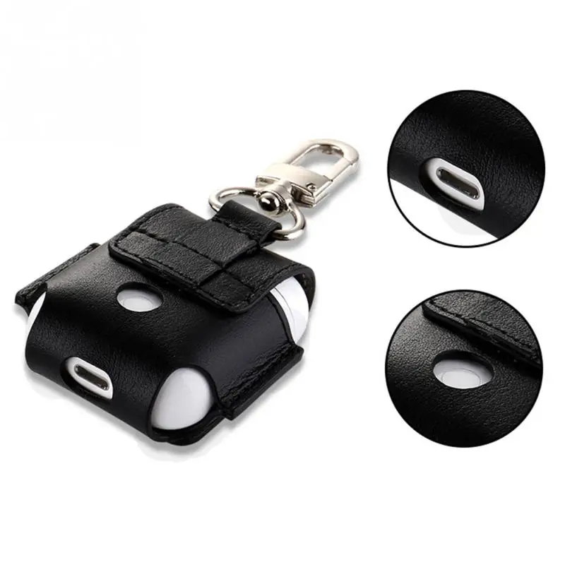 1 шт. чехол для наушников зарядная Коробка Чехол PU пряжка Bluetooth защитный