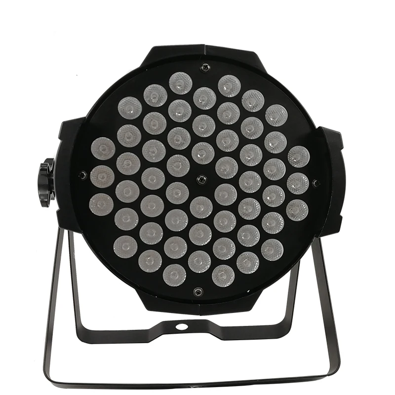 2 шт/54X3 W RGBW светодиодный Par свет/Wash свет DMX512 Алюминий сцена с прожекторами для