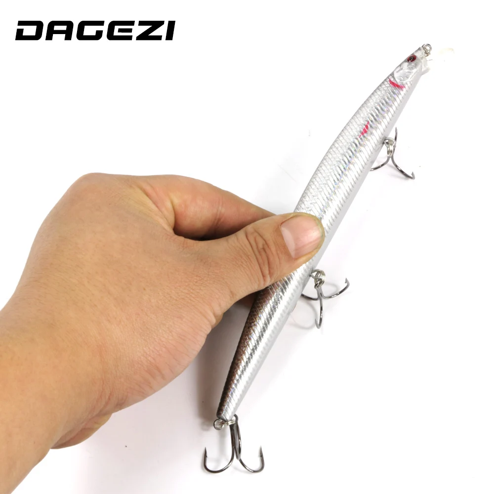 Рыболовная приманка DAGEZI Super Big 10 шт./лот 18 см/23 г жесткая искусственные приманки