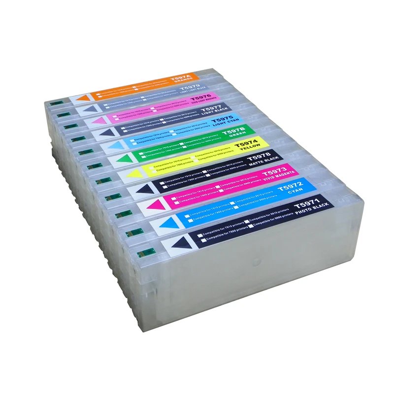 Перезаправляемые чернильные картриджи для Epson 7900 9900 700 мл
