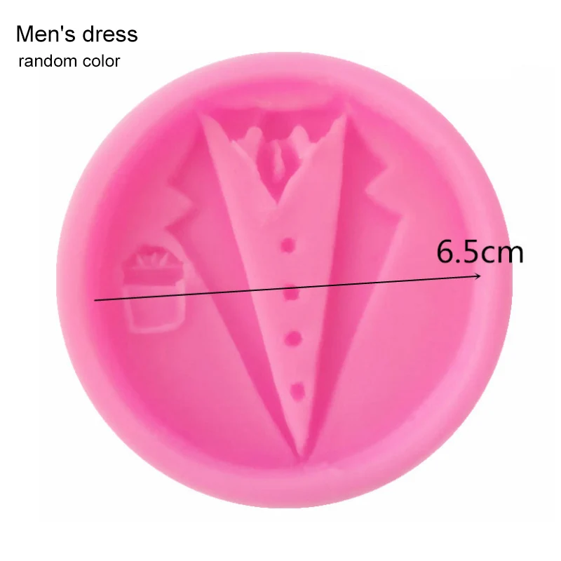 Mens Dress random Аксессуары для свадебной вечеринки, форма для бисквитов, помадка, форма для бисквитов - Цвет: Mens Dress random