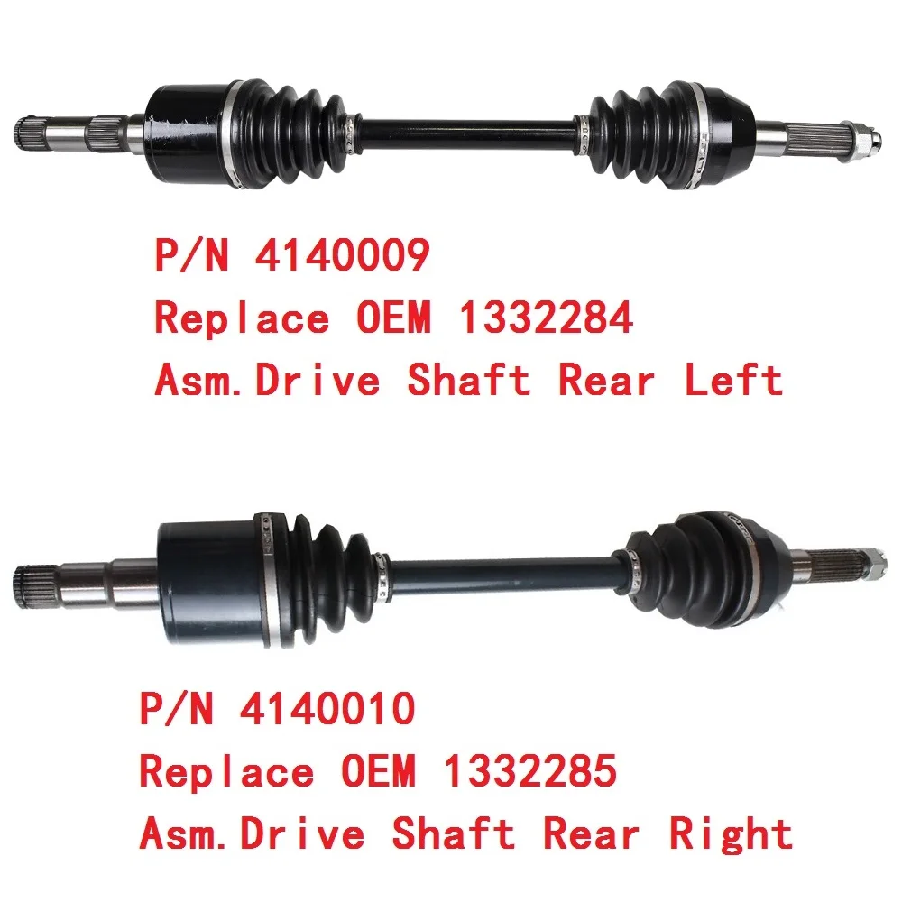 CV мост Asm Driveshaft задний LH RH & шарнир погружающийся загрузки комплект для POLARIS Ranger 700
