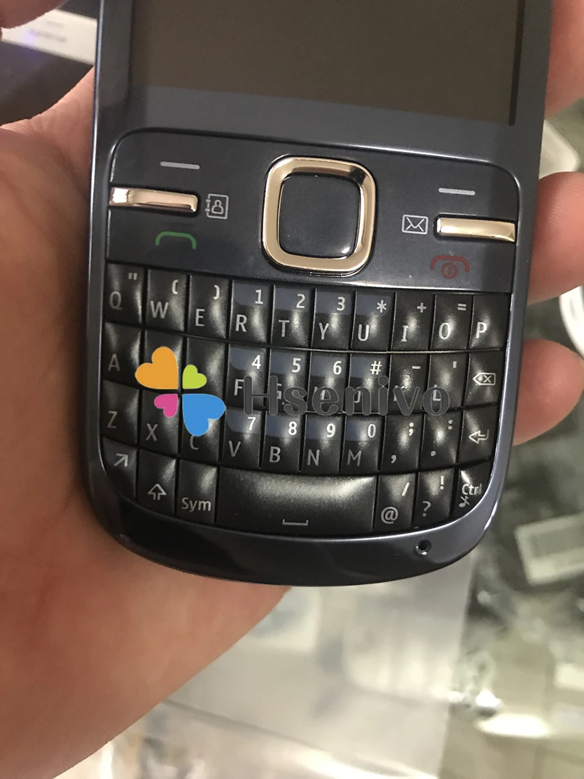 Восстановленный Оригинальный сотовый телефон Nokia C3 00 WIFI 2 Мп Bluetooth Jave|cell phones|unlocked