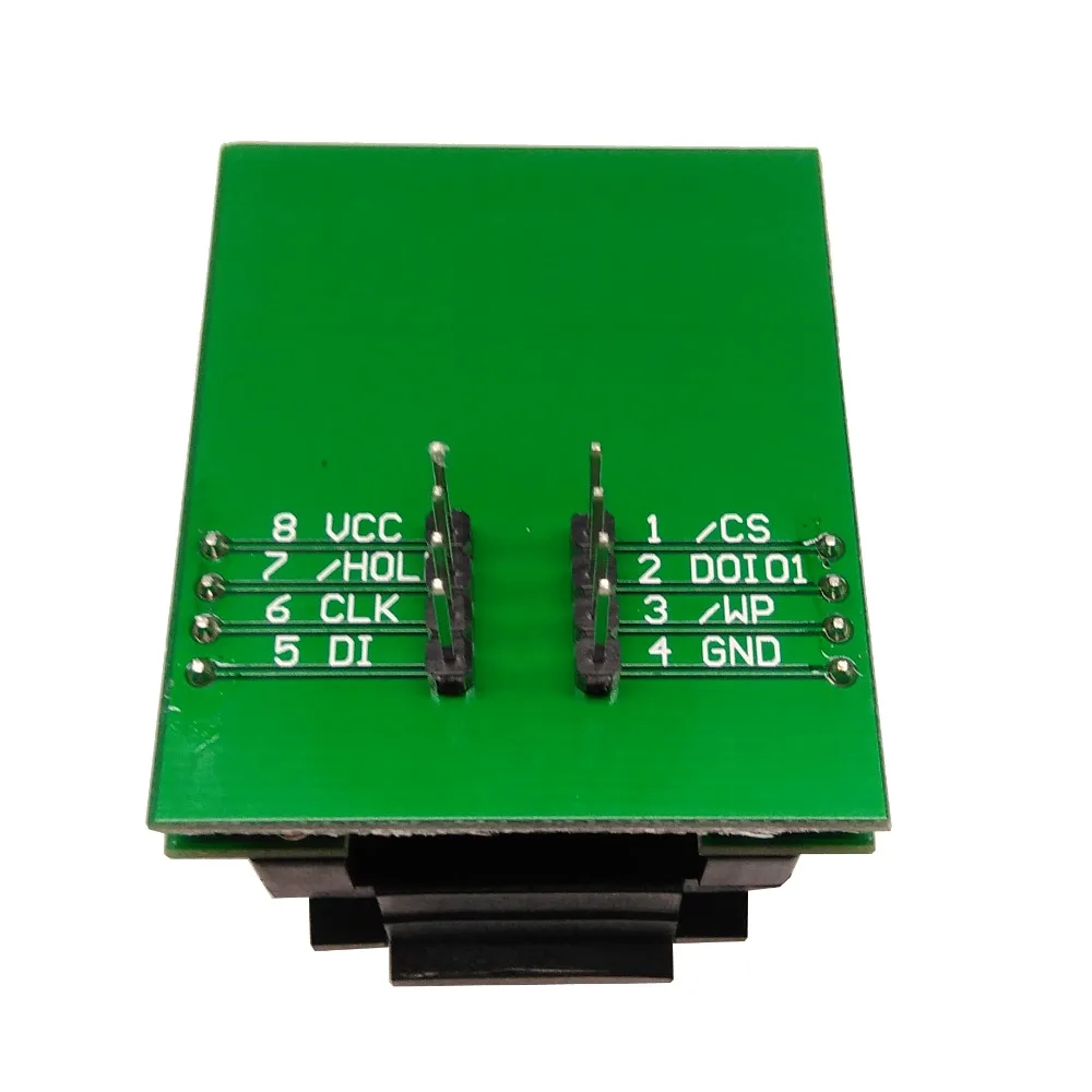 Программируемая розетка BGA24 К DIP8 1 0 мм размер IC 6*8 мм/тестовая IC/BGA24 до 8 двухплатная