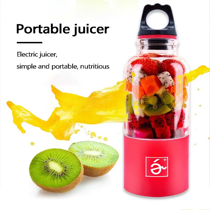 500 мл электрическая соковыжималка чашки Extractor USB соковыжималки блендер Smoothie