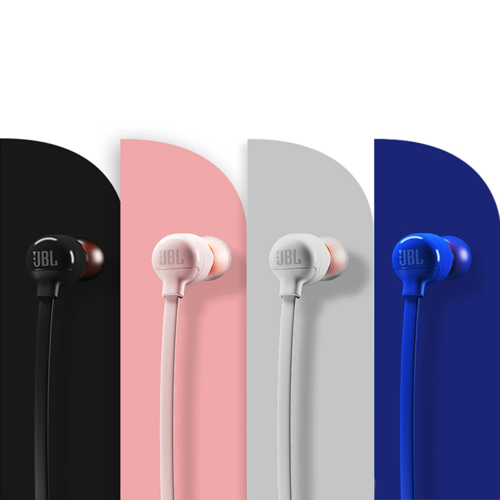 JBL T110 BT беспроводные Bluetooth наушники Магнитная Спортивная гарнитура музыкальные наушники Поддержка громкой связи с микрофоном