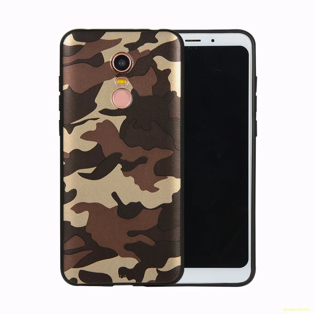 3 kinds ArmyGreen Camouflage pattern Soft Silicone TPU phone case For Redmi 4A 4X 5 Plus 5A cover caso etui |