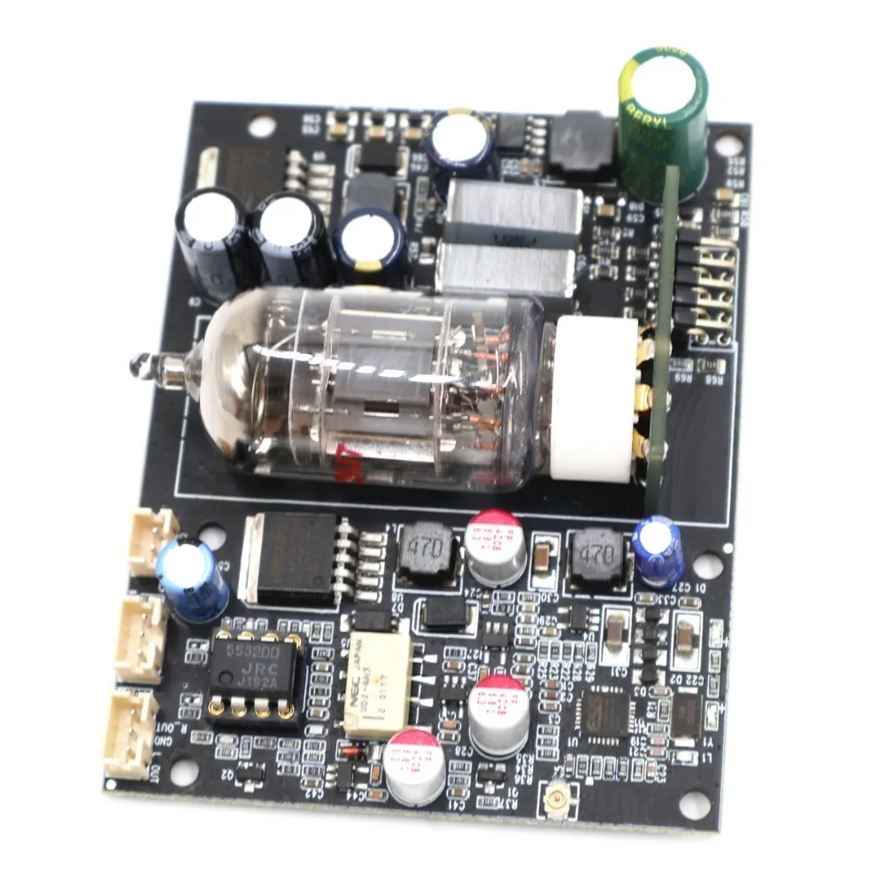 DAC Bluetooth 5 0 CSR8675 APTX HD + ES9018 24 бит/96 кГц декодирования аудио получил GE5814 трубка
