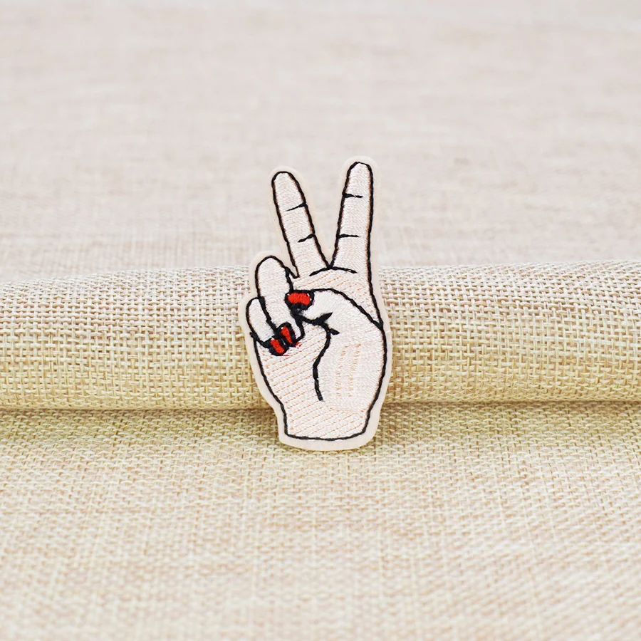 10 шт. патчи для одежды с вышивкой ножницами|iron patches for clothing|embroidery patchpatches clothing iron |