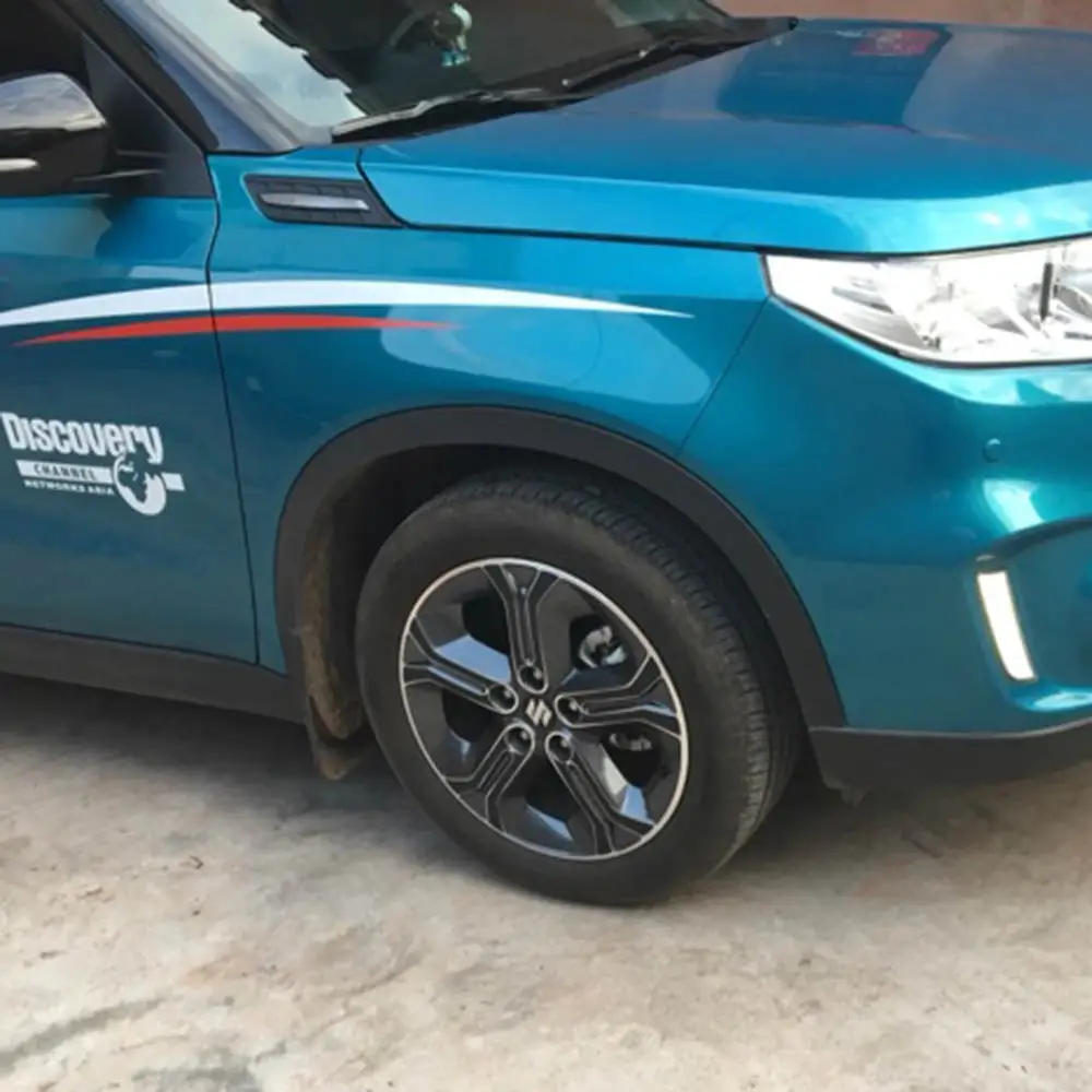 IMTFOO (215/55 R17) подходит для SUZUKI VITARA 2015 2016 2017 углеродное волокно виниловая наклейка на