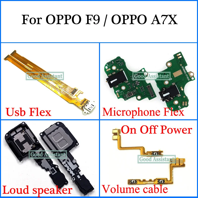 Высококачественный защитный чехол для Oppo A7x / F9 pro Usb гибкий кабель материнской