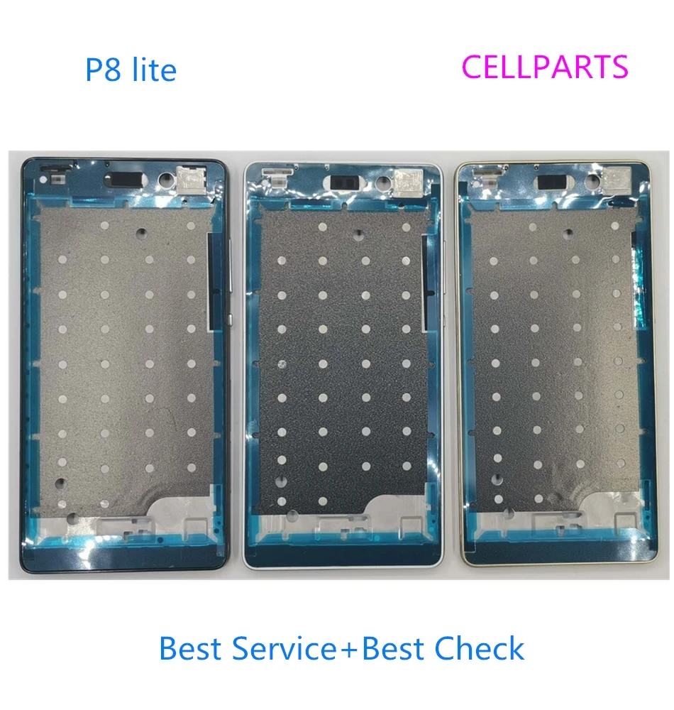 Для Huawei P8 Lite ALE L21 L23 передняя рамка lcd средняя Передняя рамка|Корпусы и рамки для