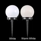 1 шт. наружный светодиодный светильник для сада и лужайки, водонепроницаемая лампа, ландшафтный светодиодный светильник IP44, круглый светильник для газона