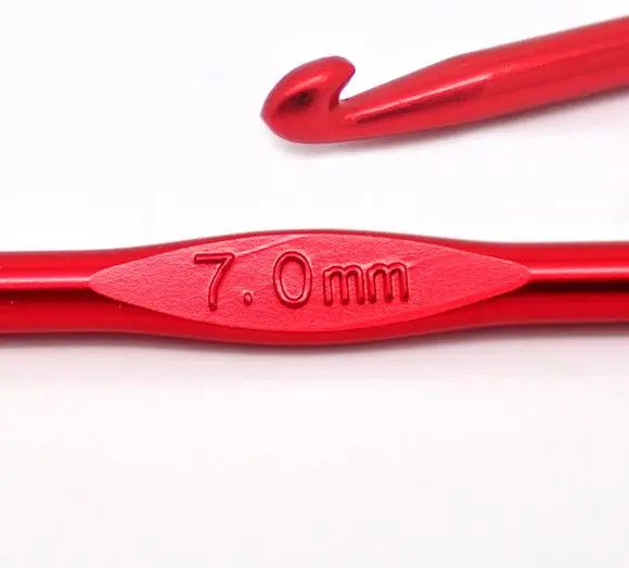 Алюминиевые крючком Крючки Иглы случайный цвет 15 см x 7 мм 5 шт|aluminium crochet needles|needle