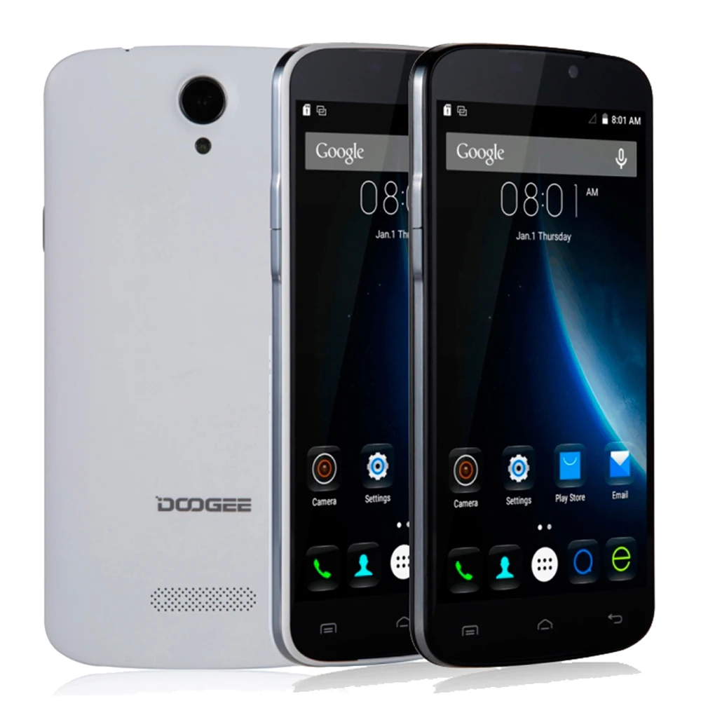NEW Original Doogee X6 Mobile Phone 5.5&quot HD Android MTK6580 Quad Core 1GB RAM 8GB ROM 5MP 3000mAh Smartphone | Мобильные