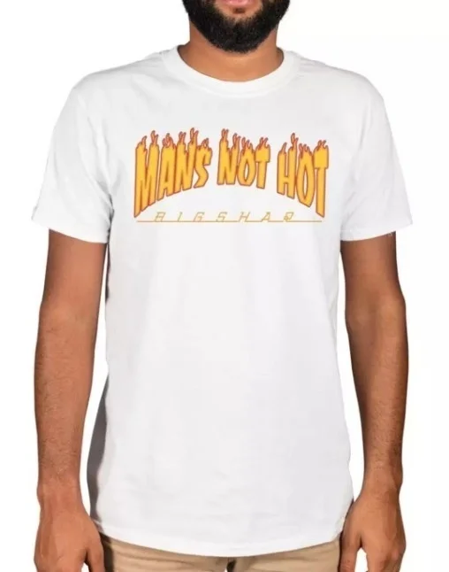

Fashionshow-JF Flame Hot Mans Not Hot Flame T-shirt The Ting Goes Skrrr Mc Quakez Big Men T Shirt Men Fashion Top Tee