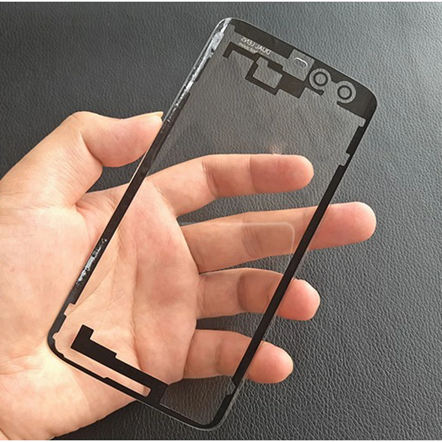 Для huawei Honor 9 Задняя стеклянная крышка Батарейная дверь задний корпус с клеем+ объектив для вспышки камеры