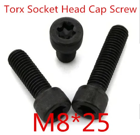 10 шт. M8 x 25 мм m8 * 12 9 ранг легированная сталь Torx Hex Socekt колпачок болт|bolt keychain|bolt linkbolt