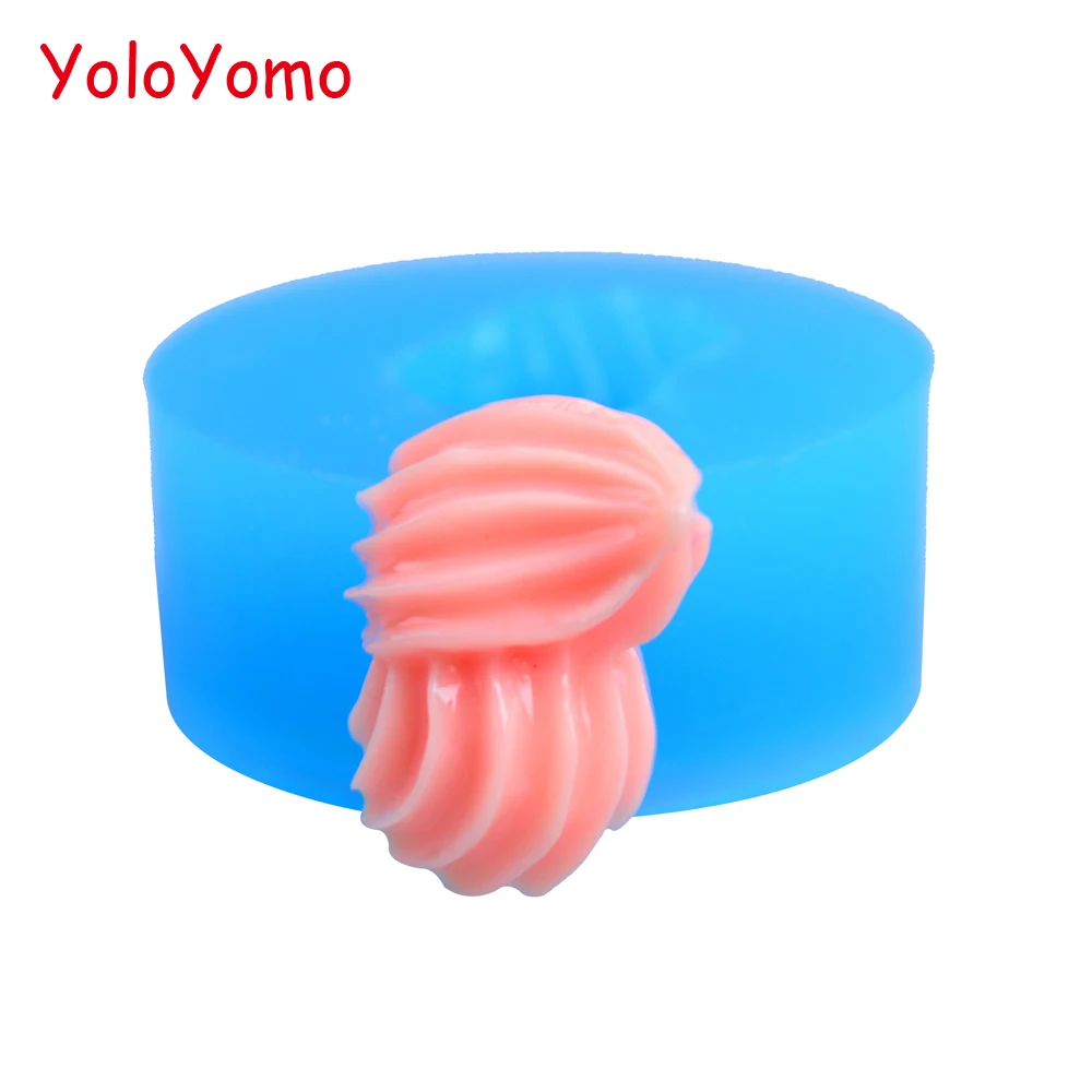 X072YL взбитые кремовые силиконовые формы 18 мм Sugarcraft ювелирные изделия поддельная