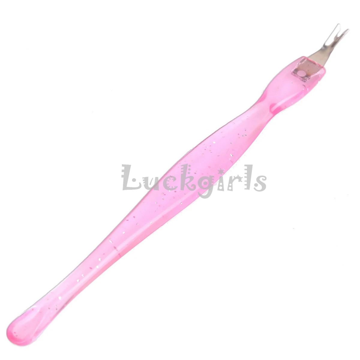 12 шт. розовая косметика для дизайна ногтей Педикюр вилка омертвевшей кожи
