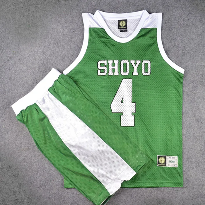 Спортивная униформа Shoyo для старшей школы Kenji Fujima No.4 костюм косплея школьная