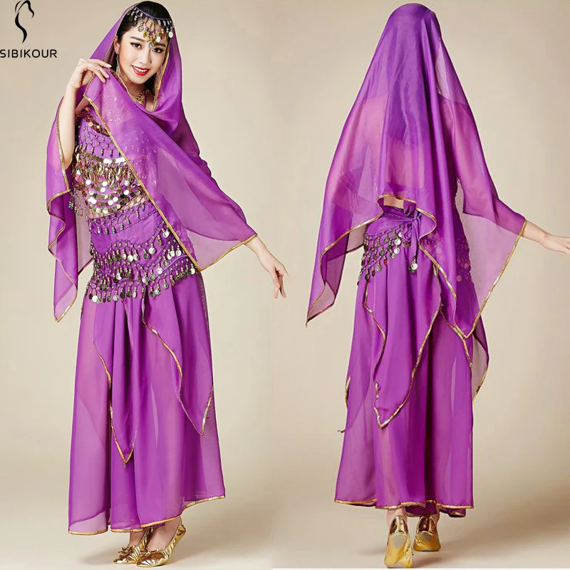 Женский костюм для танца живота Болливуда юбка в восточном стиле платье взрослых