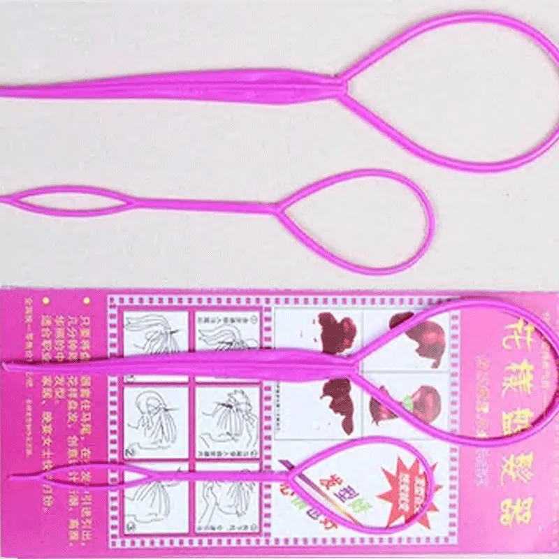 2 шт. плетеные косы для прически конский хвост|Заколки плетения кос| |