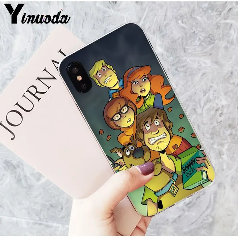 A13 Yinuoda Shaggy и Scooby Doo прозрачный мягкий для телефона чехол для Apple iPhone 8 7 6S Plus X XS MAX 5 5S SE XR мобильные чехлы - Цвет: A13