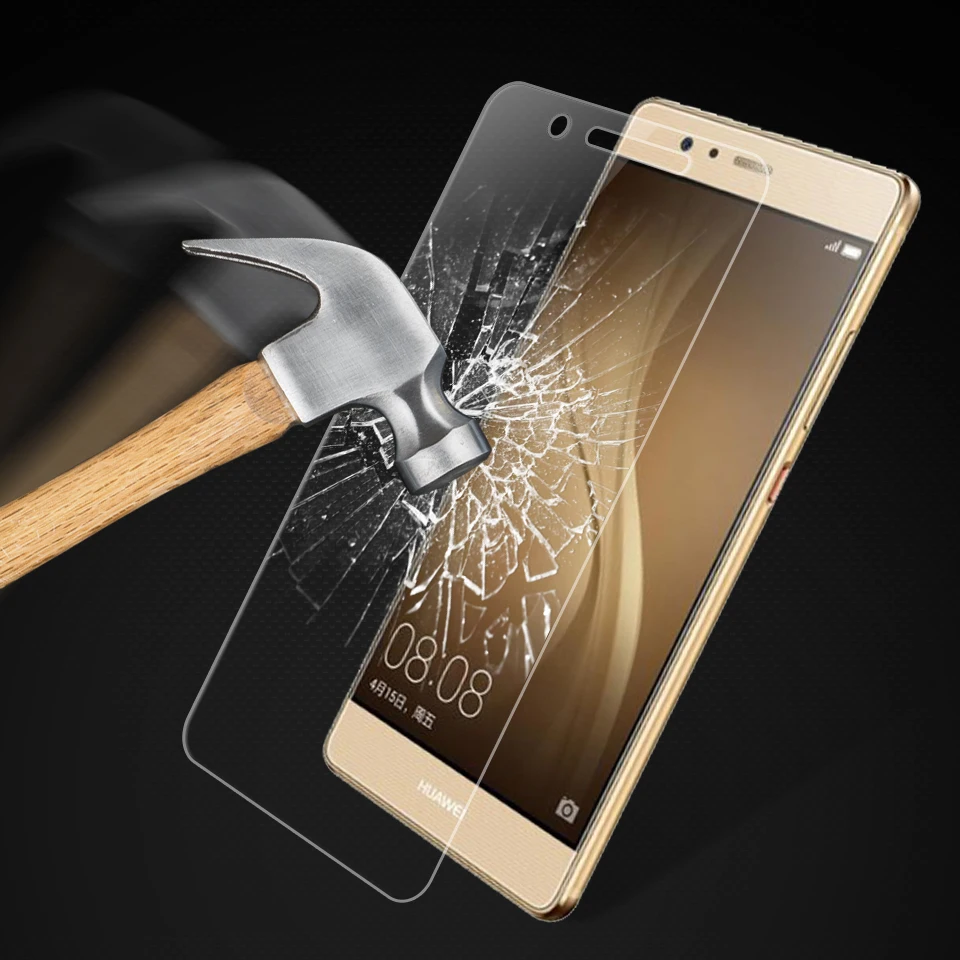 2 шт. защитная пленка для экрана Wolfsay Huawei P9 закаленное стекло стеклянная